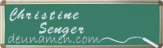 Christine Senger Visitenkarte
